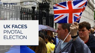 Final day of campaigning in UK before voters head to polls [upl. by Eirehc]