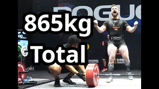 865kg Total at the 2024 Arnold Sports Festival UK [upl. by Merritt]