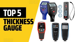 Top 5 Best Thickness Gauge 2023  5 Best Coating Thickness Gauges [upl. by Salocin]