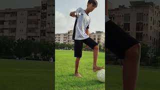 LEARN REVERSE ROULETTE IN TWO STEPS ronaldo viralvideo soccer trending shorts football baller [upl. by Egoreg]