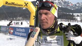 Skimarathon Saalfelden wwwrtssalzburgat [upl. by Teplica]