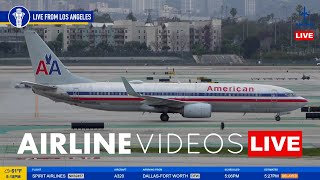 🔴LIVE LAX PLANE SPOTTING Watch Arrivals and Departures [upl. by Ricca]