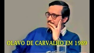 Olavo de Carvalho em um debate em 1989 TV Cultura [upl. by Tra]