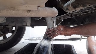 पानी में डूबे गाडी को कैसे स्टार्ट करे  water logged engine fix how to start a water flooded car [upl. by Tamah696]