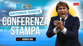 LIVE STREAMING CONFERENZA STAMPA ANTONIO CONTE NAPOLIPARMA [upl. by Yrol]