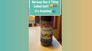 Norway Has a Thing Called Saft It’s AMAZING 🍇 [upl. by Donna304]