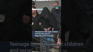 Teenage boy kills eight children and security guard in Belgrade school shooting itvnews [upl. by Htebazil625]