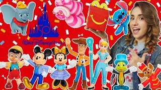 COLECCION 50 ANIVERSARIO WALT DISNEY WORLD DE McDONALD´S  JOE PLASTIC SOUL [upl. by Tingley]