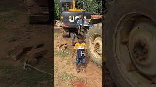 আবির ট্রাক্টর বালার উপরে কেমন রেগে গেছে দেখো tractor JCB trendingvideo [upl. by Burgener]