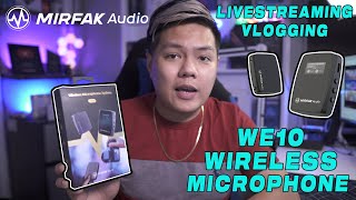 MIRFAK Audio WE10  Wireless Microphones  Unboxing [upl. by Ynattir995]