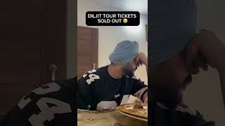 DILJIT TOUR TICKETS SOLD OUT🥲 comedy funny diljitdosanjh youtubegood explore fun reels [upl. by Eustace916]