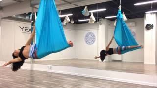 Aerial joga  FITOLOGY  Air Yoga [upl. by Leugimsiul990]