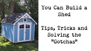 Building a Costco Shed Tips Tricks and Avoiding the Gotchas [upl. by Christabella66]