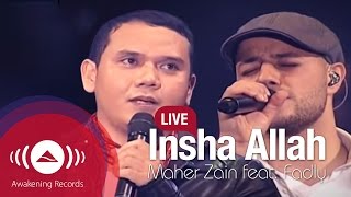 Maher Zain feat Fadly quotPadiquot  Insha Allah Live [upl. by Azarria]