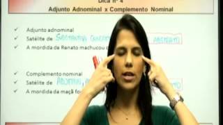 Adjunto Adnominal X Complemento Nominal com Rafaela Motta [upl. by Tacye99]