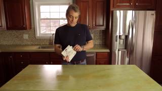 How to Seal Concrete Countertops with Z AquaPoxy [upl. by Macguiness]