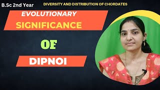 Evolutionary Significance Of Dipnoi BSc 2nd year dipnoilungfishAffinities Of Dipnoi [upl. by Bigner920]