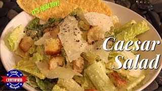 CAESAR SALAD amp CAESAR DRESSING 🥬 Easy AND Healthy🥬 [upl. by Emlynn]