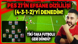 PES 21DEKİ EFSANE DİZİLİŞİM 4312 İLE OYNADIM EFOOTBALL 2024 MOBİLE [upl. by Ennaharas318]