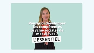 Les compétences psychosociales  les vidéos expert ÊtrePROF [upl. by Jabin150]