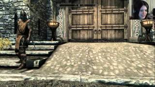 Skyrim Lets Play 010  female Argonian w face cam [upl. by Kiki104]