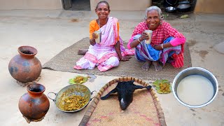 Goat Head Cooking by Tribe Grandmothers  Cooking and Eating Mutton Head with traditional Rice wine [upl. by Roley899]