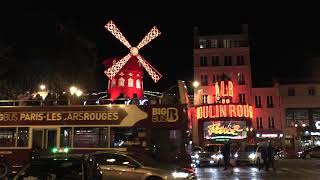 Paris France Moulin Rouge [upl. by Dredi]