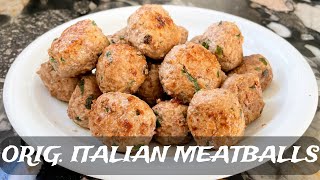 POLPETTE DI CARNE my secret recipe meatballs made in Italy  incredibly soft amp tender beef [upl. by Atinad]