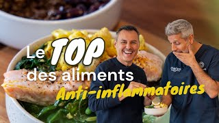 Le top des aliments antiinflammatoires  Hervé Cuisine x Charlesco [upl. by Franzoni]