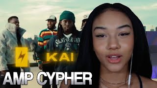 baddie reacts to AMP CYPHER 2024 [upl. by Ennahgiel]