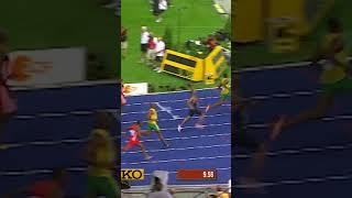 Usain Bolts 958 😱 jamaica athletics worldathleticschamps sprint usainbolt sprinter athlete [upl. by Allistir]