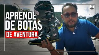 CÓMO ELEGIR TUS BOTAS PARA MOTO DE AVENTURA CON CAPITAL RIDER [upl. by Onid]