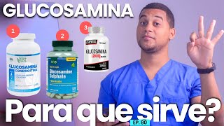 GLUCOSAMINA PARA QUE SIRVE  3 COSAS [upl. by Huberman]