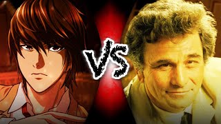 Light Yagami vs Detective Columbo  Fictional Versus [upl. by Ynnek]