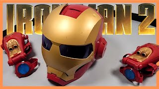 Hasbro Marvel Iron Man Deluxe Electronic Talking Helmet 2010 [upl. by Proulx]