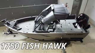 Crestliner 1750 Fish Hawk Walk Through [upl. by Aelahc]