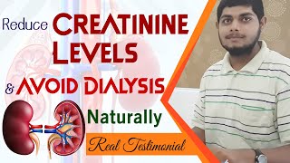 Reduce Creatinine Levels and Avoid Dialysis Naturally  Real Testimonial [upl. by Ober337]