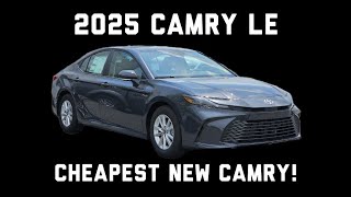 Finally 2025 Toyota Camry LE First Impressions [upl. by Nnailuj]