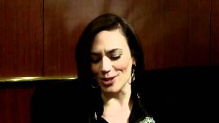 Maggie Siff talks SOA and Mad Men [upl. by Ahsoik]