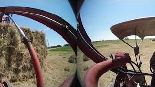 Stacking hay 2018 360° [upl. by Esidnac]