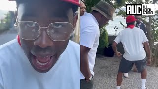 Tyler The Creator Homie G Checks Him After Spitting A Zesty Freestyle [upl. by Knah]