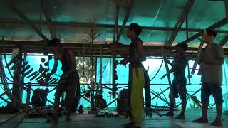 Bamboo percussion ensemble from Jrai people Central Vietnam [upl. by Omidyar]