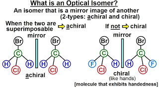 Organic Chemistry  Ch 1 Basic Concepts 19 of 97 What is an Optical Isomer [upl. by Adel]