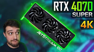 RTX 4070 SUPER  The 4K Gameplay Tests [upl. by Aniehs266]