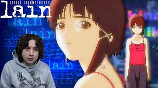 Serial Experiments Lain  Opening and Ending REACTION [upl. by Ashlie]