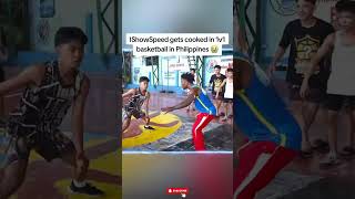 iShowSpeed LOSES 1v1 Basketball Game in the Philippines to Fan [upl. by Just]