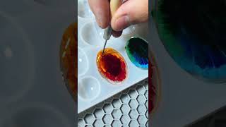 Immerse oneself in making resin jewelry necklacesjanchun art resin epoxy diy jewelry red [upl. by Cyrilla]