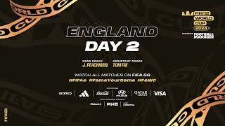 FeWC24ftFM  Manager Stream England 1  Day 2 [upl. by Gitlow]