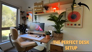 The PERFECT Desk Setup For The REGULAR Person Small Room Setup [upl. by Juetta]