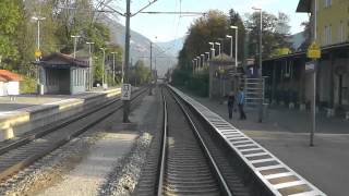 Führerstandsmitfahrt RosenheimKufstein [upl. by Zsa]